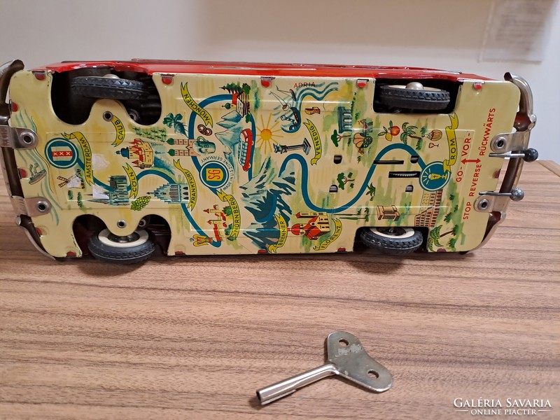 Günthermann bus - original box + key