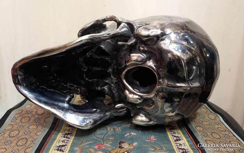 Silver skull