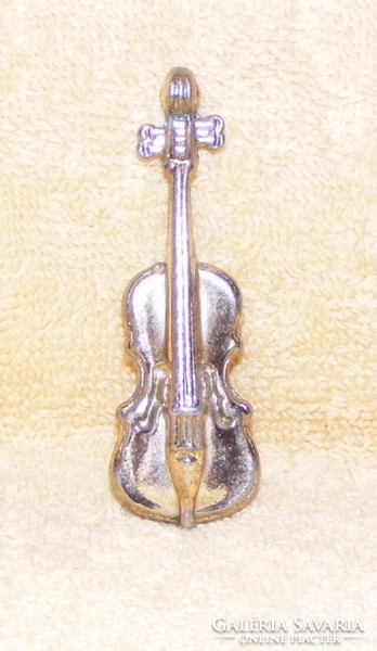 Copper miniature violin