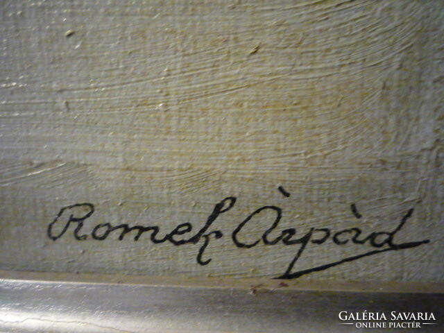 Romek Árpád (1883 - 1960) Csendélet (Üveg, Réz), 1920-as évek 1810 13