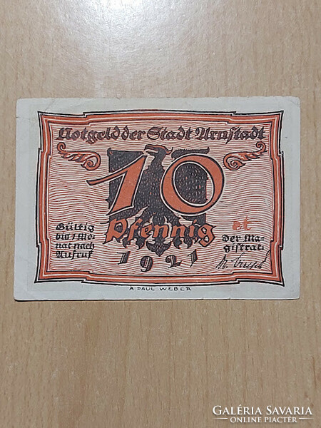 German 10 pfennig 1921 notgeld
