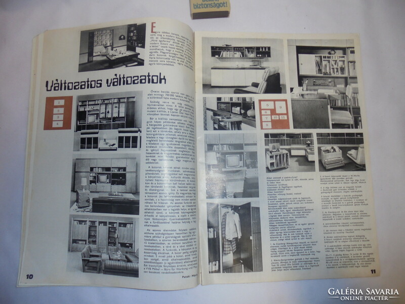 Lakáskultúra 1976 február - régi magazin, újság - akár születésnapra