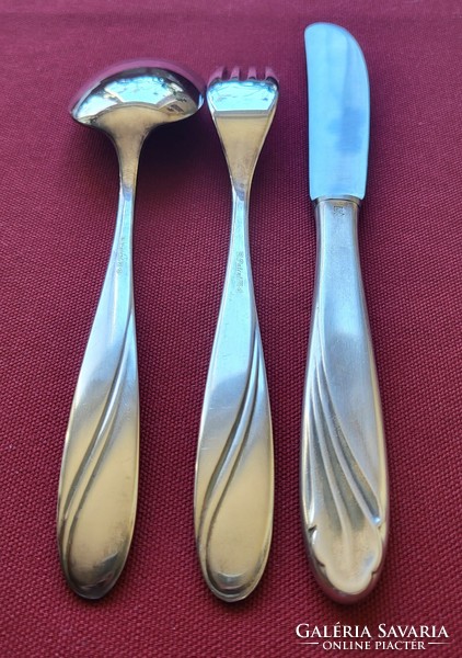 Wmf patent 90 45 silver plated cutlery spoon knife fork silver color