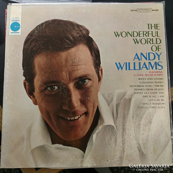 Andy Williams - The Wonderful World Of Andy Williams (LP, Album, Ltd, RE)
