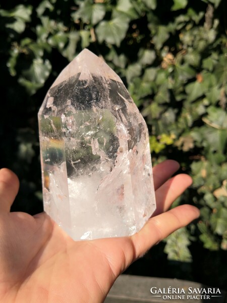 Large rock crystal, mineral