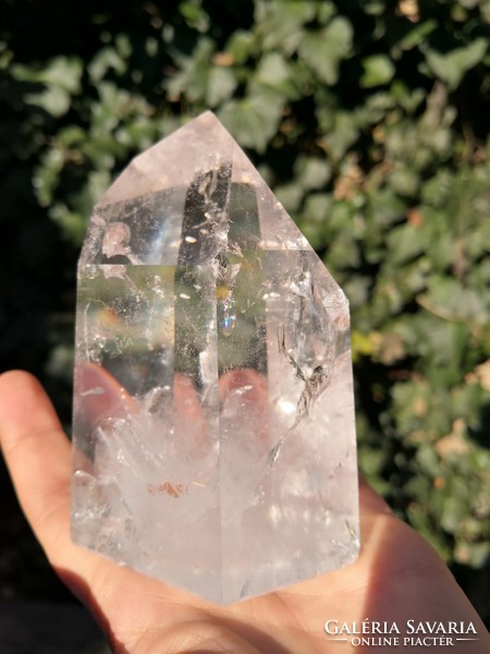 Large rock crystal, mineral