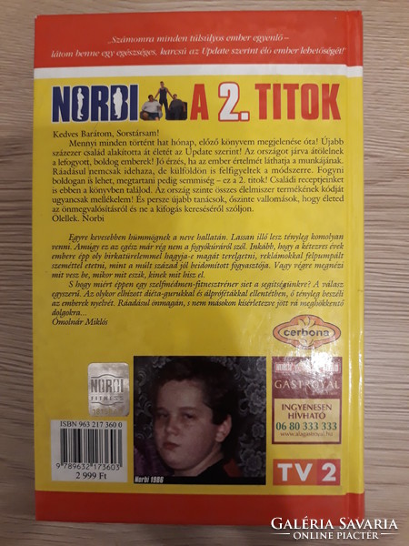 Norbi - A 2. titok (fogyókúrás / diétás receptekkel)