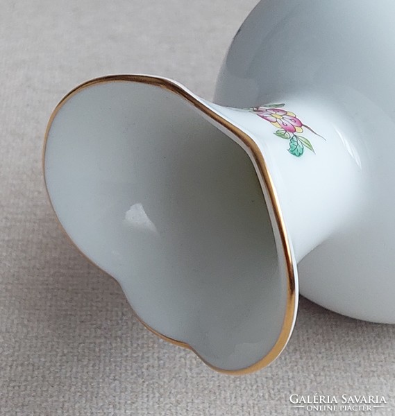 Viktória mintás herendi porcelán váza hibátlan állapotban