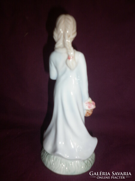 Old porcelain girl figure