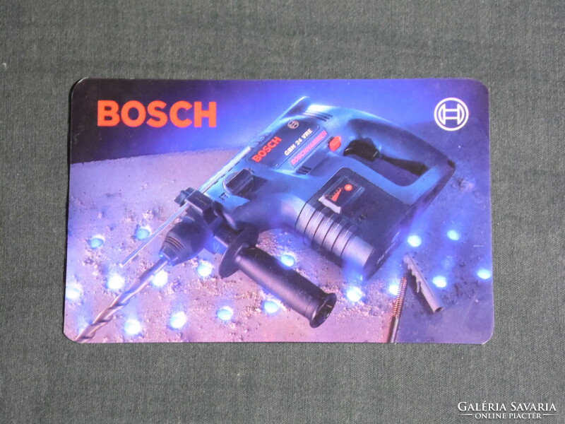 Card calendar, bosch machine tools, Budapest, 1997, (5)