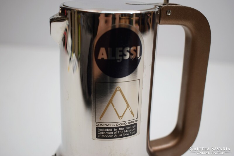 9090 Alessi Kávéfőző / Olasz / 200 ml-es / Richard Sapper