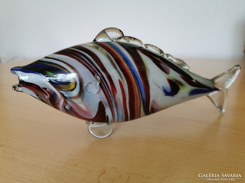 Blown glass fish