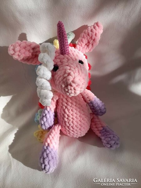 Unique crocheted unicorn