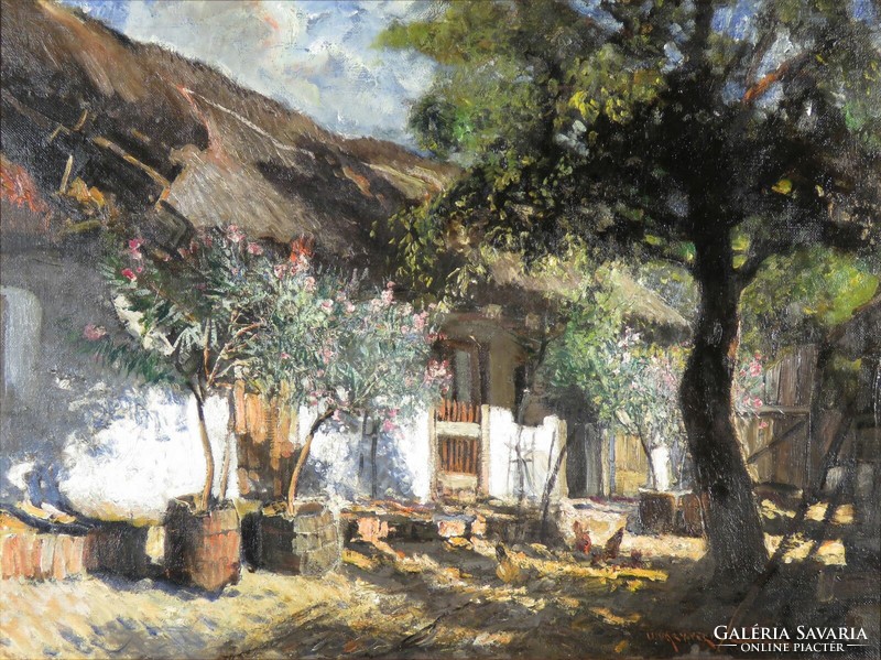 Ferenc Ujváry: Leander's yard