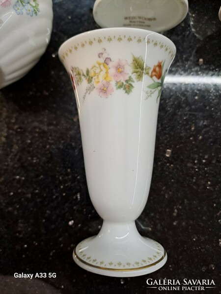 Hot sale!Wedgwood angol csontporcelán szépségek kaspó kehely Aynsley váza lot