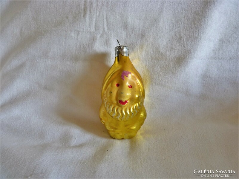 Old glass Christmas tree decoration - 