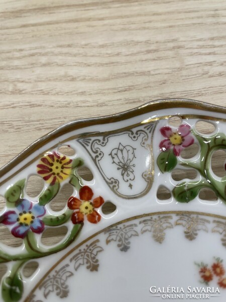 Victoria austria openwork decorative plate