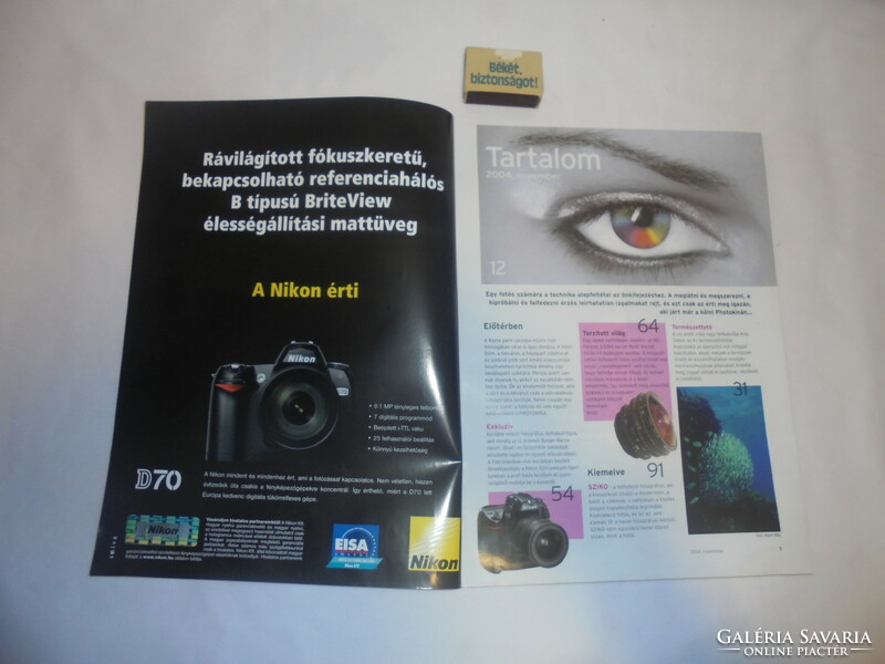 Foto Video Digital Magazin - 2004 November - régi magazin, újság - akár születésnapra