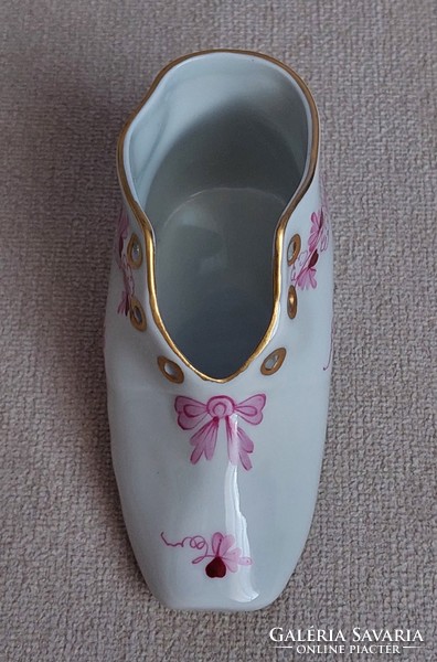 Herendi persil purple patterned shoes in perfect condition
