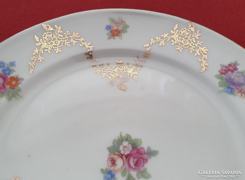 Bareuther Bavarian small cake plate with flower pattern