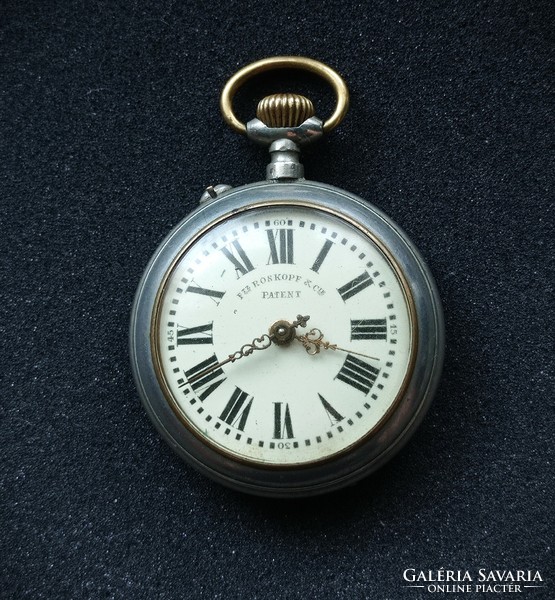 Fritz roskopf & cie patent pocket watch from the early 1900s