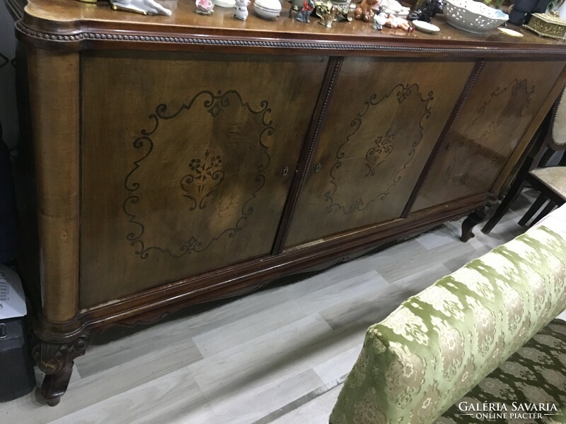 Large sideboard and small sideboard neo-baroque dining room