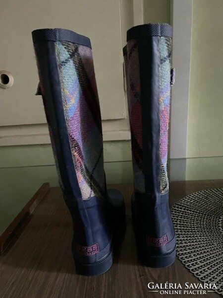 Ness Scotland (original) women's size 36 bth: 23 cm rubber boots