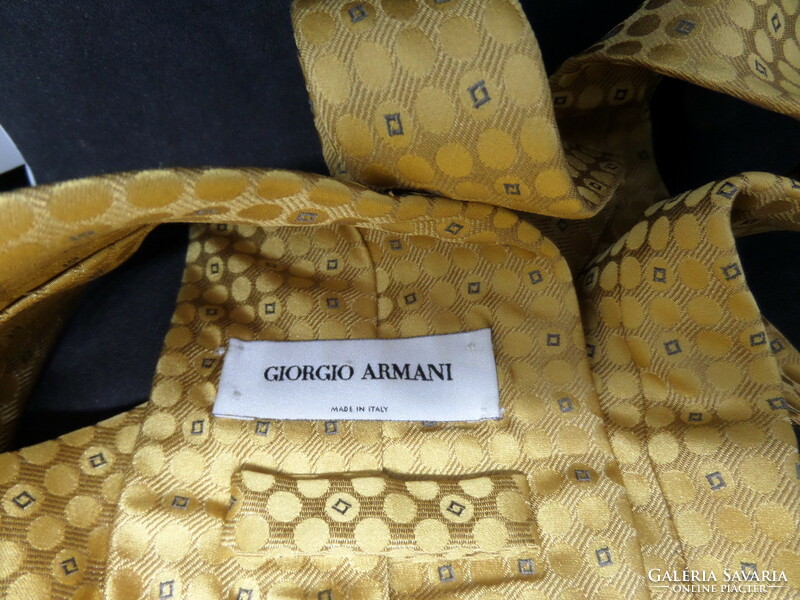 Giorgio Armani (eredeti) Vintage totál újszerű selyem luxus nyakkendő