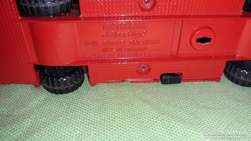 1979. MATCHBOX - Lesney -Superkings- K-39 Simon Snorkel Fire Engine HIBÁTLAN GYŰJTŐI a képek szerint