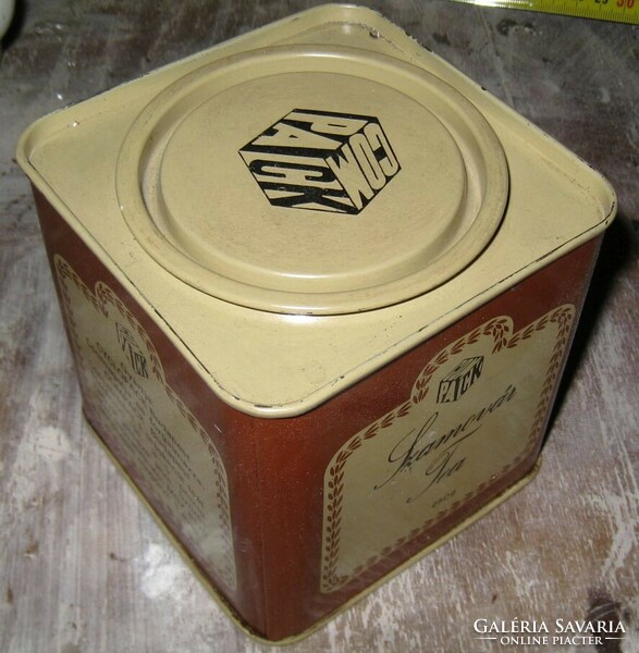 Compack - régi retró fém doboz
