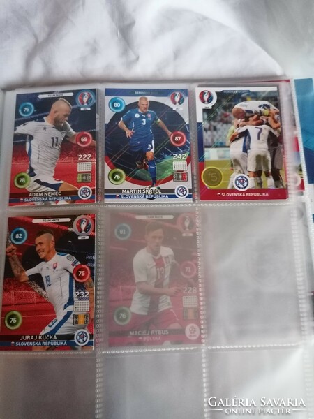 Uefa euro 2016, adrenaline xl, soccer cards (131 pcs.)