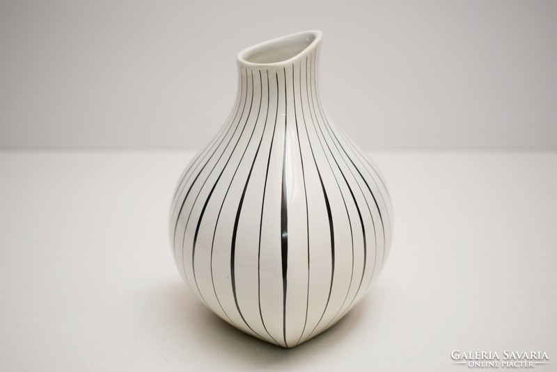 Art deco ceramic vase / retro vase