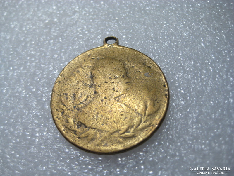 József Ferenc millennium commemorative medal 1896.