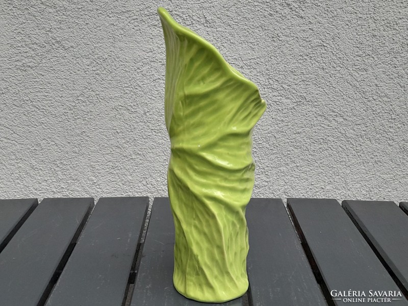 Beautiful cabbage vase
