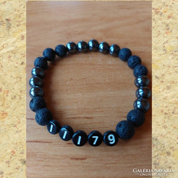 Mineral bracelet energized by me with 11179 grabovoj number line