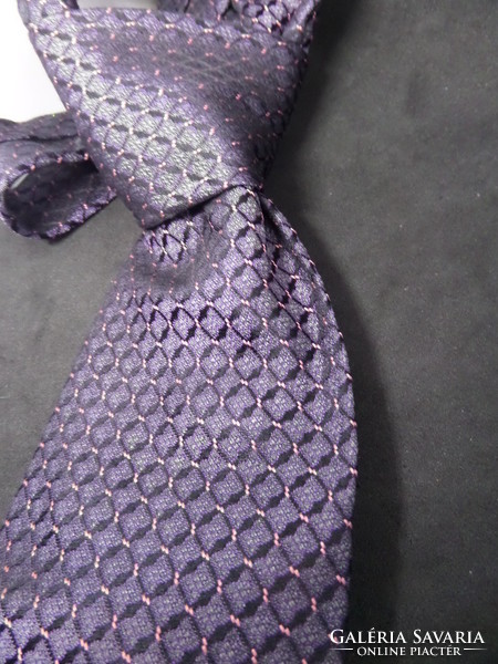 Valentino (eredeti) Vintage totál újszerű selyem luxus nyakkendő
