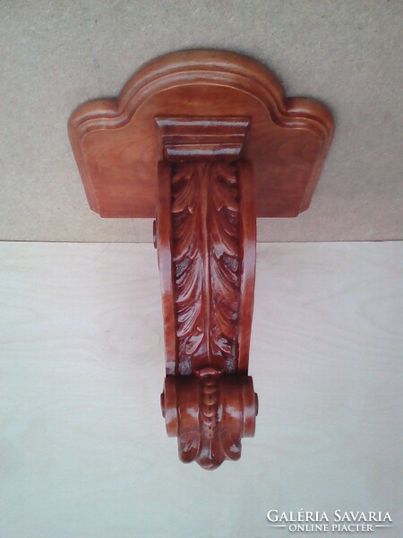 Console flower stand wooden flower stand carved flower stand wooden gifts flower wall shelf