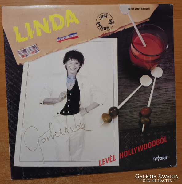 Linda - letter from hollywood vinyl lp sound record