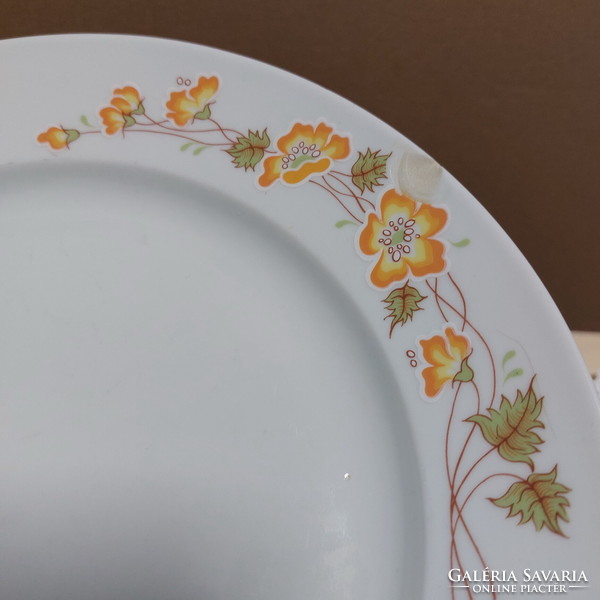 Alföldi ritka virágos porcelán étkészlet, hiányos