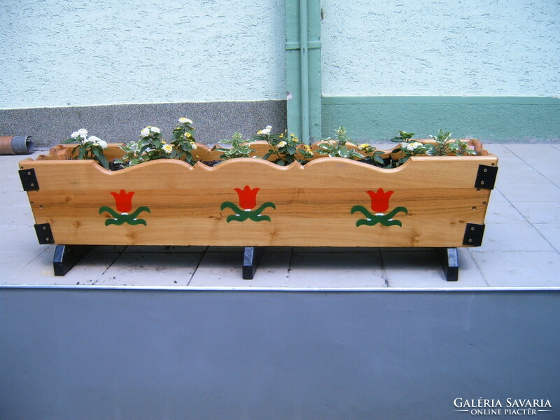 Balcony box flower stand wooden flower stand carved flower stand wooden gift items flower accessories flower