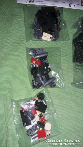 Enlighten - combat zones -fighters - lego-type building toy unplayed according to the pictures