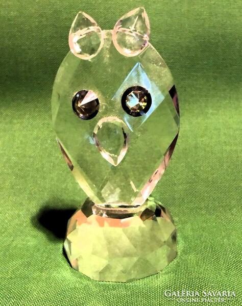 Swarovski crystal owl, Uhu figure