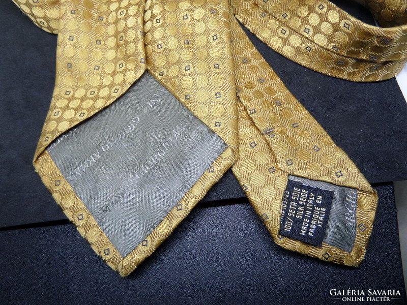 Giorgio Armani (eredeti) Vintage totál újszerű selyem luxus nyakkendő