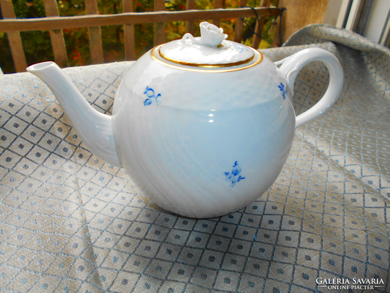 Herend flower pattern porcelain - coffee pot - jug