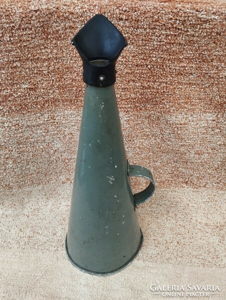 Old Russian military megaphone