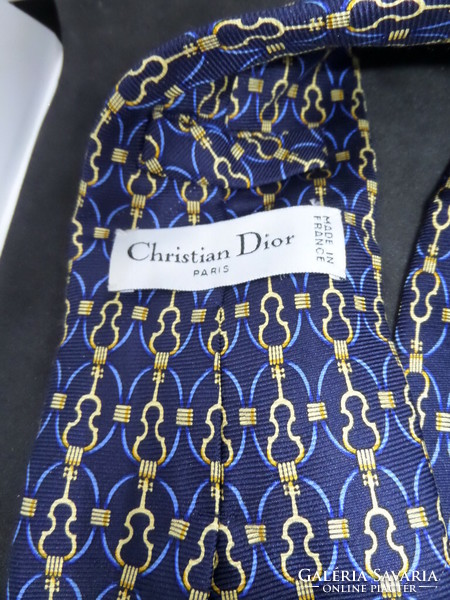 Christian Dior (eredeti) ÚJ! vintage csodaszép luxus selyem nyakkendő
