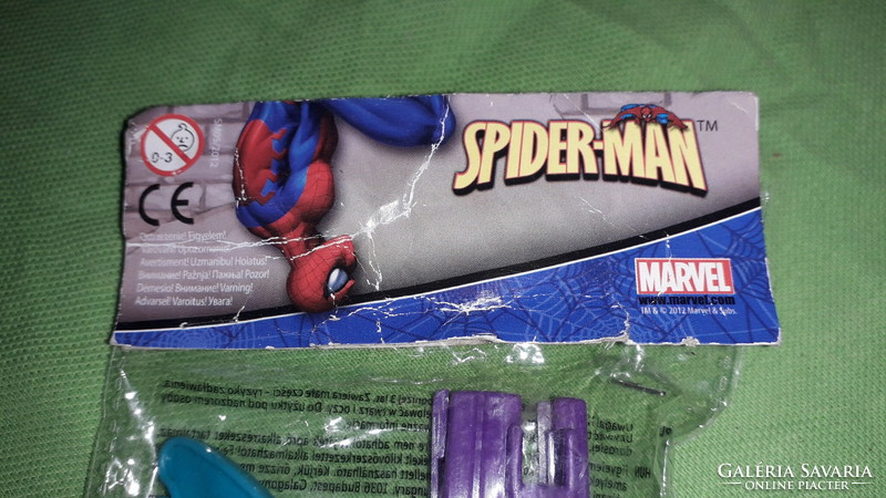 Eredeti MARVEL - SPIDERMAN - PÓKEMBER nyílpuska tapadókorongos játék EGMONT képek szerint