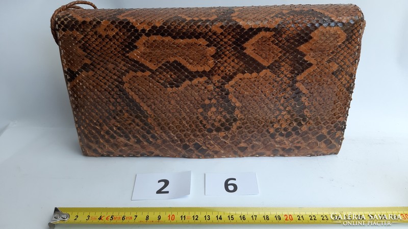 Retro snakeskin side bag - shoulder bag /26/