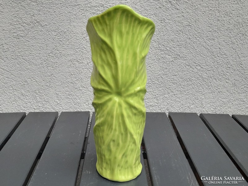 Beautiful cabbage vase