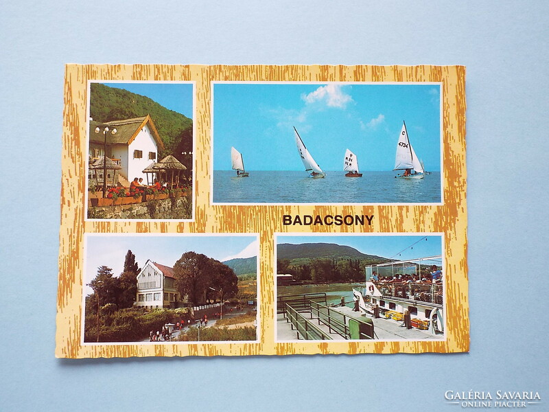 Postcard (10) - Badacsony mosaic 1970s